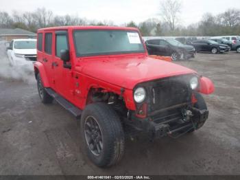  Salvage Jeep Wrangler