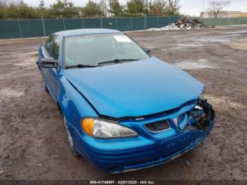  Salvage Pontiac Grand Am