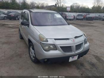  Salvage Pontiac Aztek