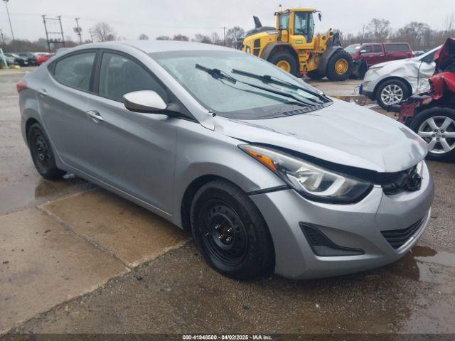  Salvage Hyundai ELANTRA