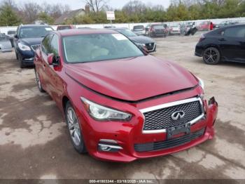  Salvage INFINITI Q50