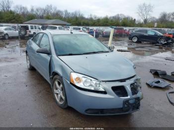  Salvage Pontiac G6
