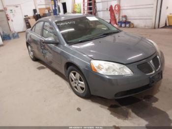  Salvage Pontiac G6