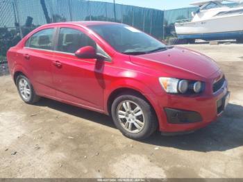  Salvage Chevrolet Sonic