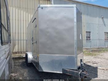  Salvage International 7x16 Enclosed