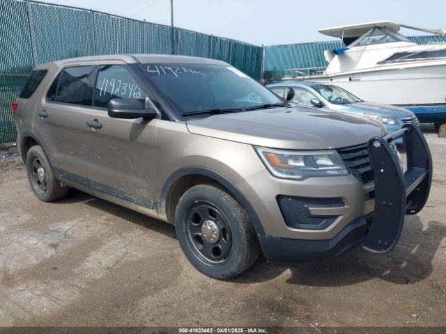  Salvage Ford Police Interceptor