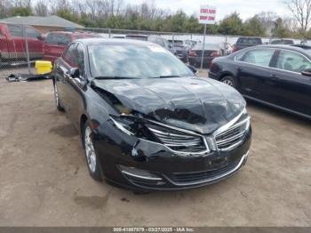  Salvage Lincoln MKZ