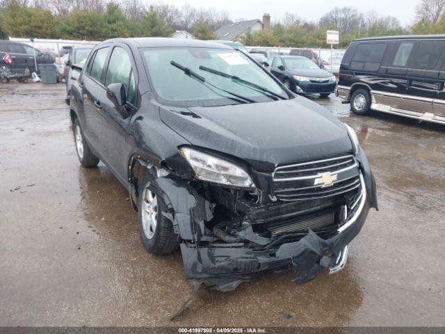  Salvage Chevrolet Trax