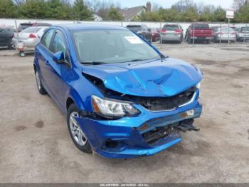  Salvage Chevrolet Sonic