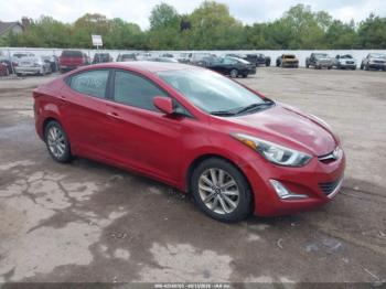  Salvage Hyundai ELANTRA