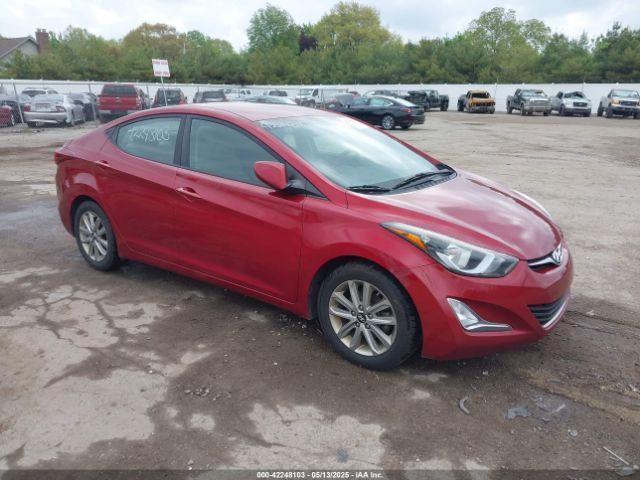  Salvage Hyundai ELANTRA