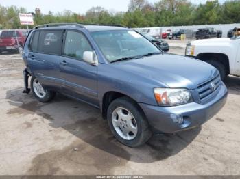  Salvage Toyota Highlander