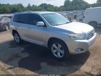  Salvage Toyota Highlander
