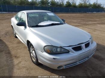  Salvage Pontiac Grand Am