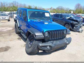  Salvage Jeep Wrangler