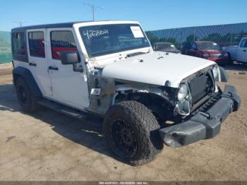  Salvage Jeep Wrangler