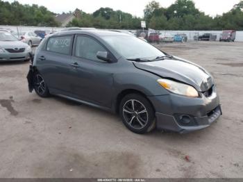  Salvage Toyota Matrix