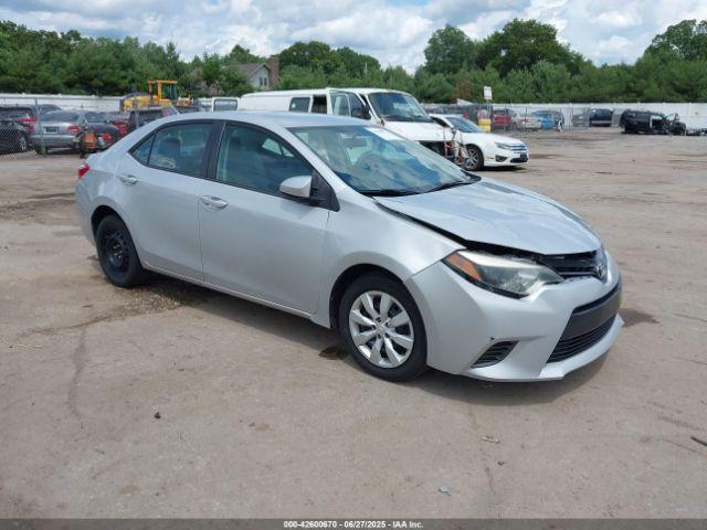  Salvage Toyota Corolla