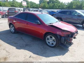  Salvage Pontiac G6