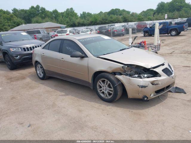  Salvage Pontiac G6