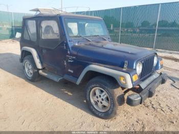  Salvage Jeep Wrangler