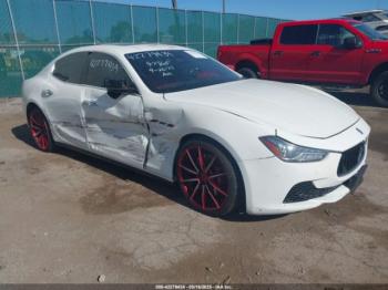  Salvage Maserati Ghibli