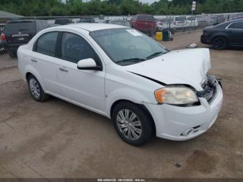  Salvage Chevrolet Aveo