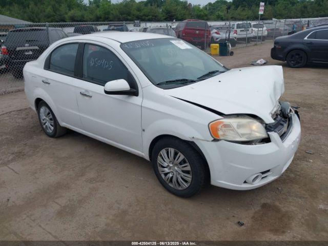  Salvage Chevrolet Aveo