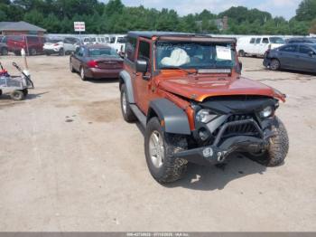  Salvage Jeep Wrangler