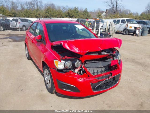  Salvage Chevrolet Sonic