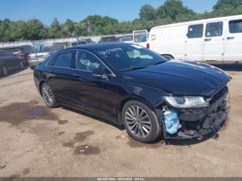  Salvage Lincoln MKZ
