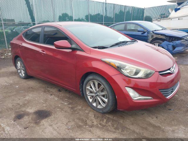  Salvage Hyundai ELANTRA
