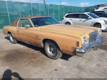  Salvage Chrysler Cordoba