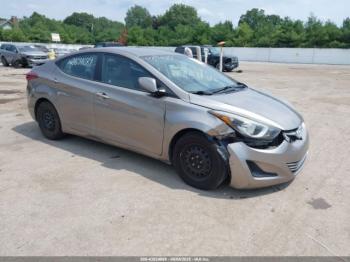  Salvage Hyundai ELANTRA