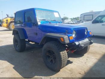  Salvage Jeep Wrangler