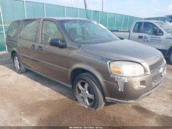  Salvage Chevrolet Uplander