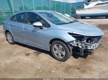  Salvage Chevrolet Cruze