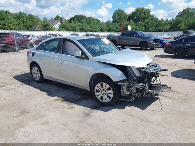  Salvage Chevrolet Cruze