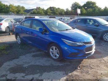  Salvage Chevrolet Cruze