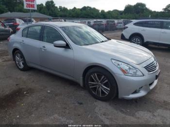  Salvage INFINITI G37x