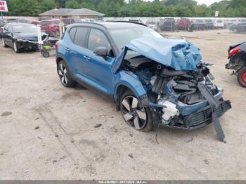  Salvage Volvo Xc40 Recharge Pure Electr