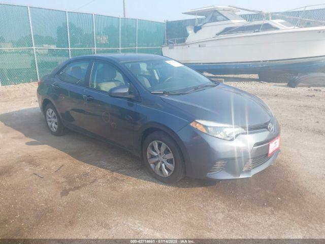  Salvage Toyota Corolla