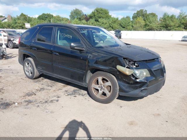  Salvage Pontiac Aztek