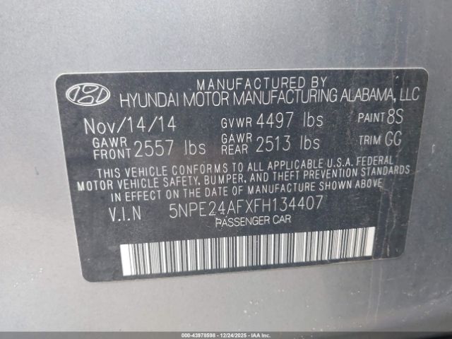 Hyundai SONATA Se Image 9