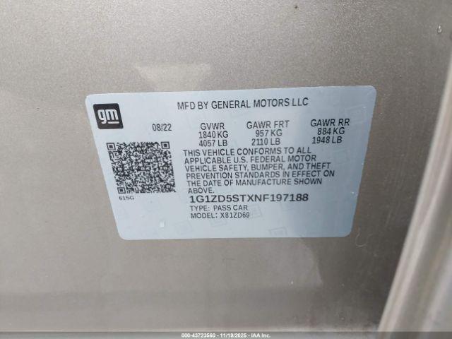 Chevrolet Malibu Fwd Lt Image 12