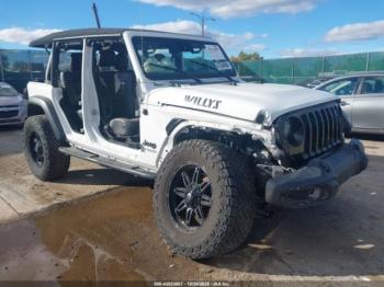  Salvage Jeep Wrangler