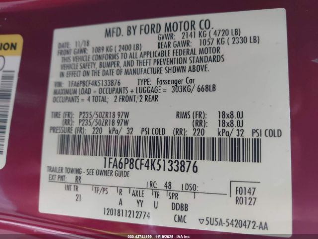 Ford Mustang Gt Image 8