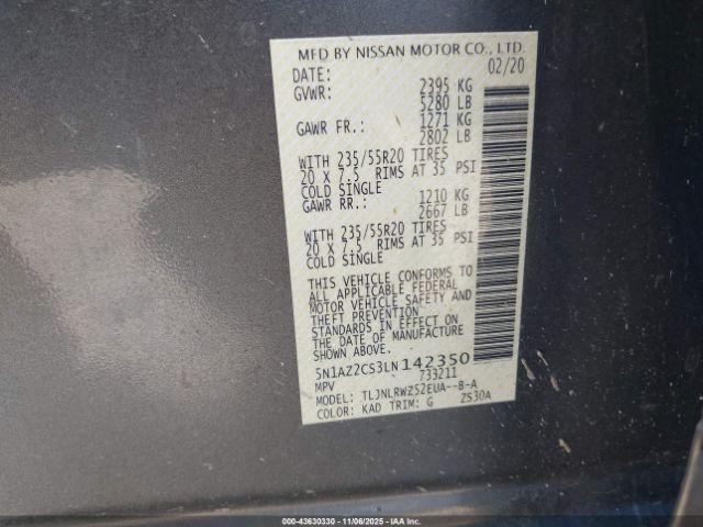 Nissan Murano Sl Intelligent Awd Image 15