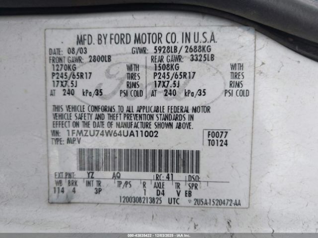 Ford Explorer Eddie Bauer Image 8