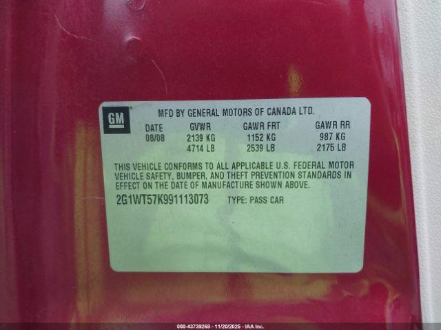 Chevrolet Impala Lt Image 9